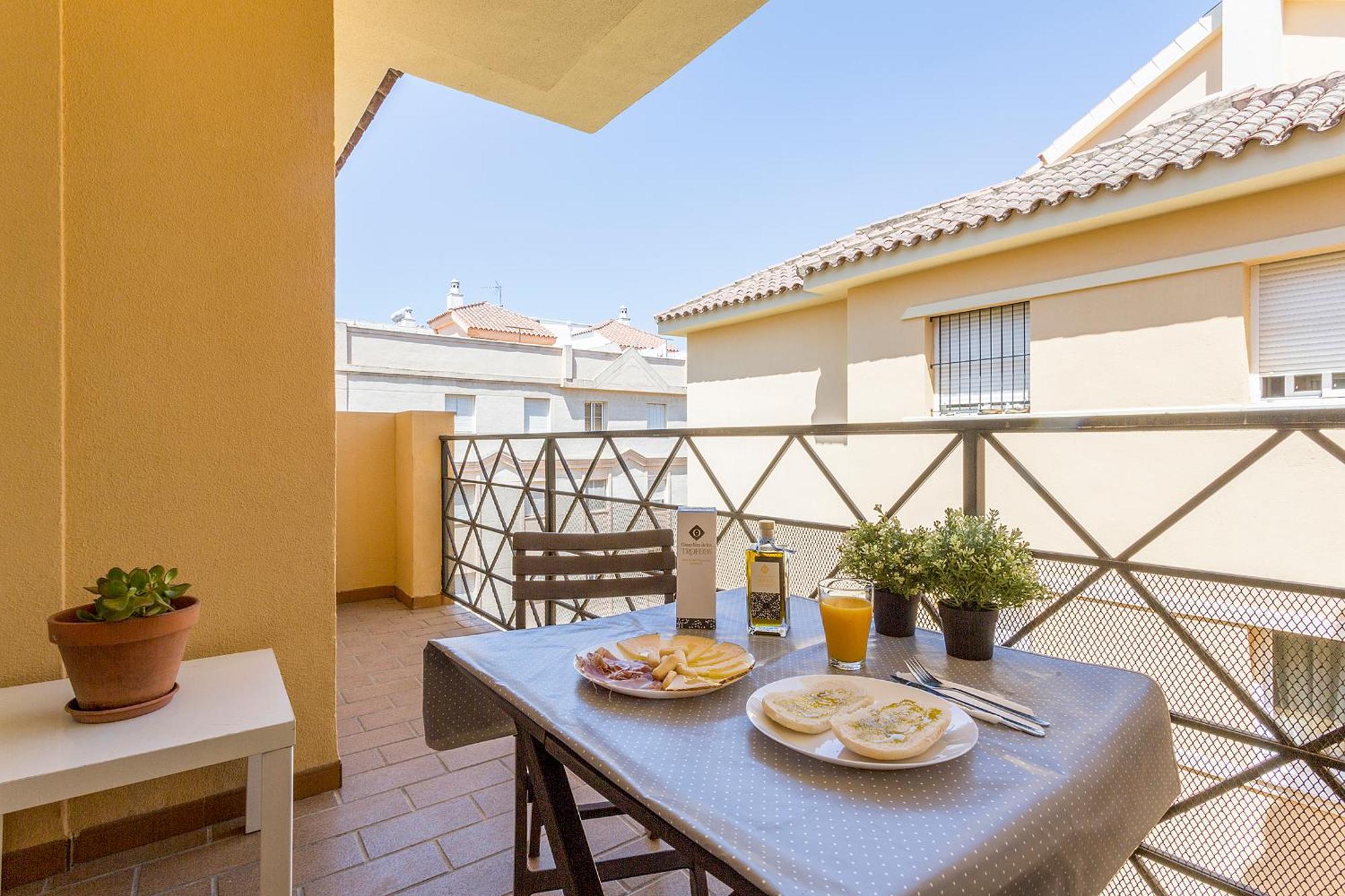 Апартаменты Atico Duplex Chapin Piscina Parking Херес-де-ла-Фронтера Экстерьер фото